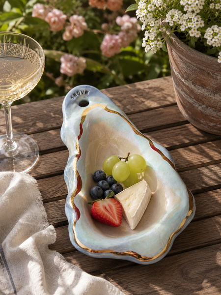 B4 - Blue Oyster Plate